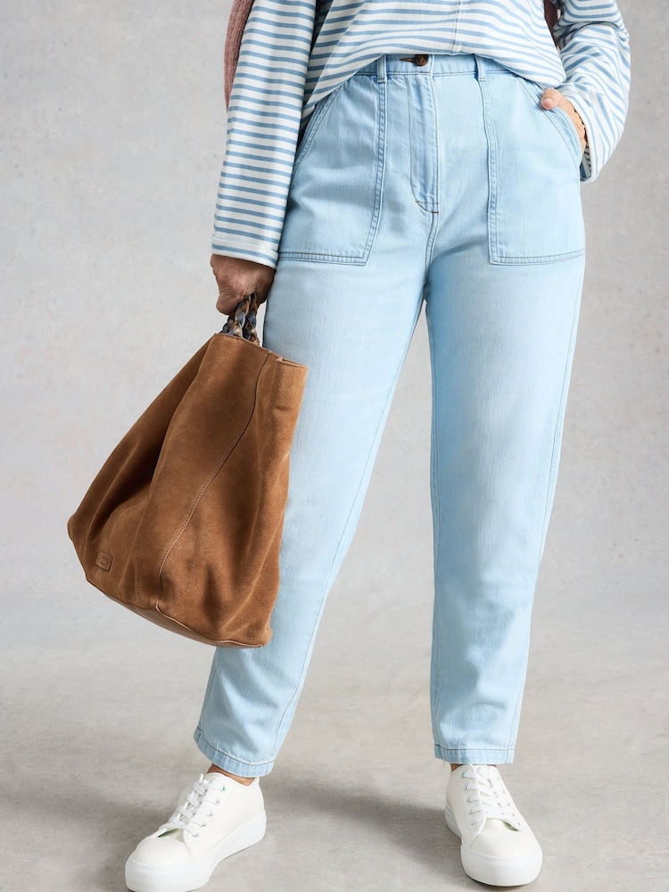 Azul - White Stuff Twister Jeans - Imagen 1 de 4