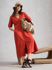 White Stuff Megan knappjerseykjole - Bilde 1 av 6