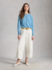 White Stuff Blue Lulu Cardigan - Image 4 of 6