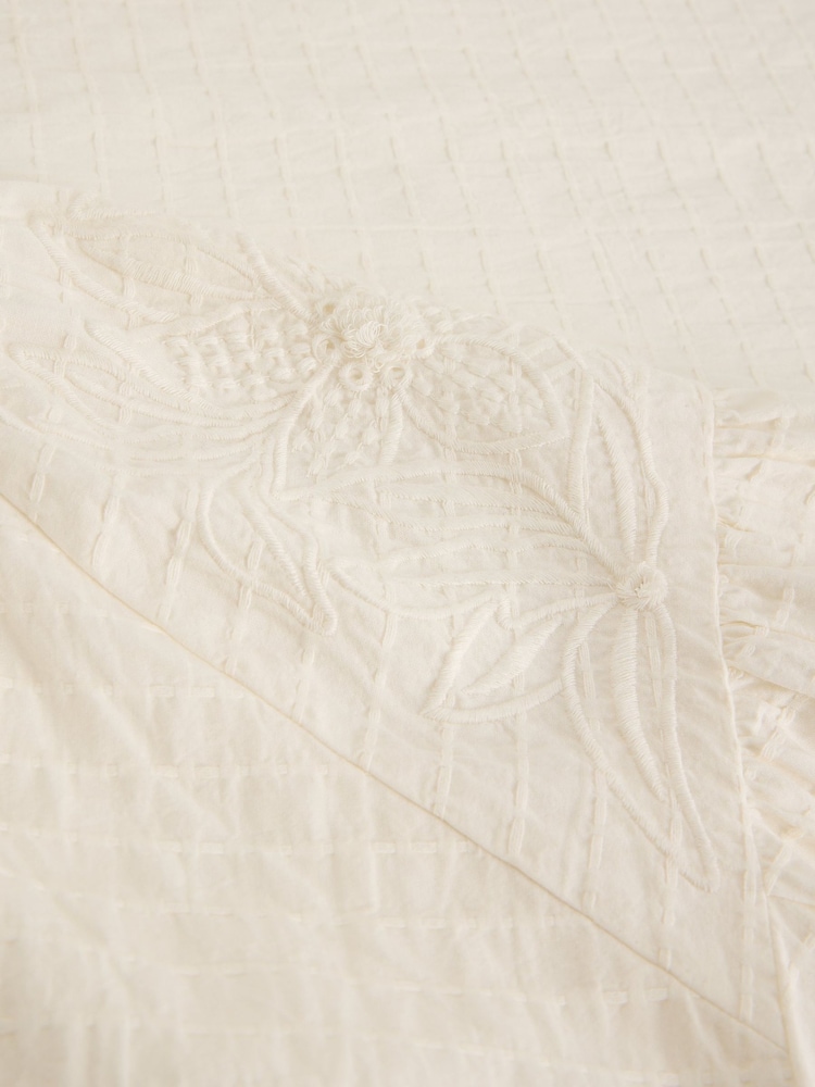 White Stuff Natural Tilly Textured Blouse - Image 6 of 6