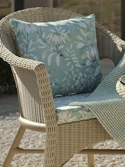 Laura Ashley Sage Green Parterre Indoor and Outdoor Scatter Cushion - Image 1 of 5