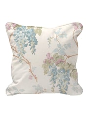 Laura Ashley Cream Wisteria Duck Indoor and Outdoor Scatter Cushion - Image 3 of 5
