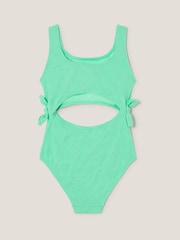 Monsoon Badeanzug mit Seestern-Aufdruck und Zierausschnitt - Bild 2 von 3