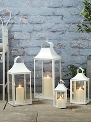 Lights4fun White Albury TruGlow Lantern - Extra Large - Image 2 of 2