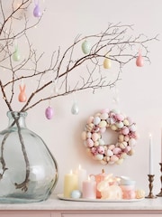 Lights4fun Set of 6 Clear Glass Bunny Egg Decorations - Image 3 of 3