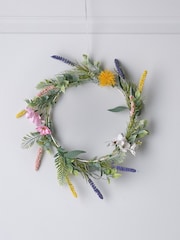 Lights4fun Good Spring Wreath - Image 2 of 5