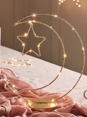 Lights4fun Gold Ramadan Micro LED Table Decoration - Image 1 of 2