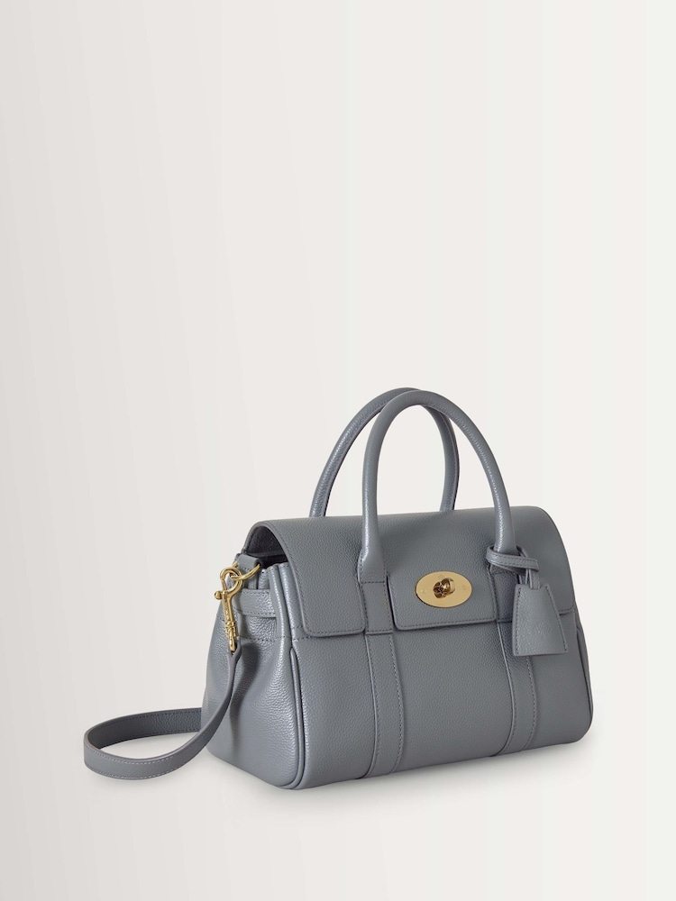 Mulberry Foggy Grey Small Bayswater Satchel Bag - Image 1 of 5
