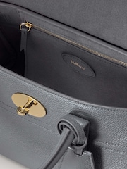 Mulberry Foggy Grey Small Bayswater Satchel Bag - Image 4 of 5