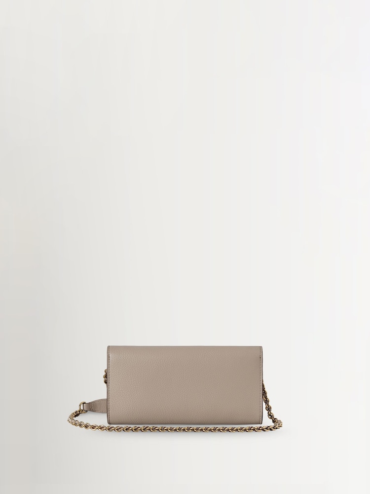 Mulberry Cashmere Taupe Lily Chain Wallet - Image 2 of 5
