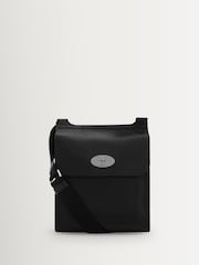 Mulberry Black/Silver Antony Classic Grain Bag - Image 2 of 7
