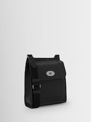 Mulberry Black/Silver Antony Classic Grain Bag - Image 4 of 7