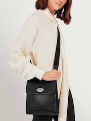 Mulberry Black/Silver Antony Classic Grain Bag - Image 6 of 7