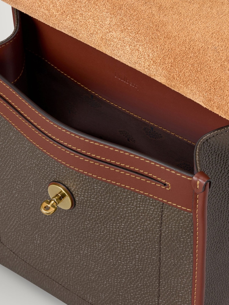 Mulberry Mole-Cognac Large Antony Scotchgrain Bag - Image 5 of 5 Mulberry Mole-Cognac Large Antony Scotchgrain Bag - Image 5 of 5