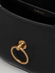 Mulberry Black Small Amberley Satchel Classic Grain Bag - Image 8 of 11