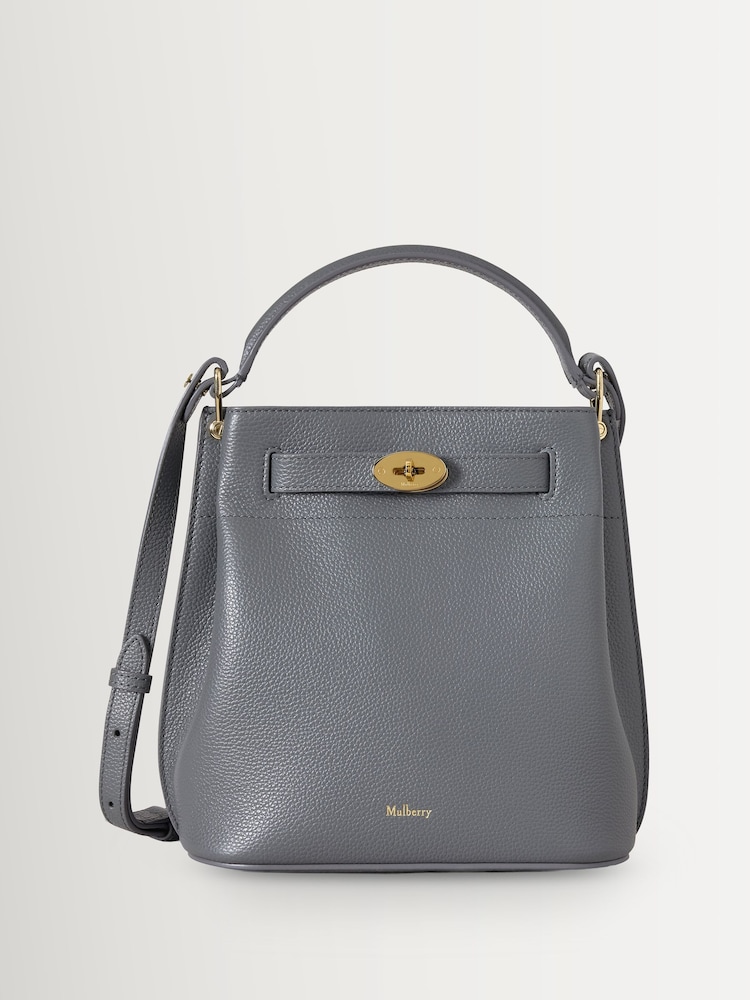 Mulberry Foggy Grey Islington Bucket Bag - Image 1 of 4 Mulberry Foggy Grey Islington Bucket Bag - Image 1 of 4