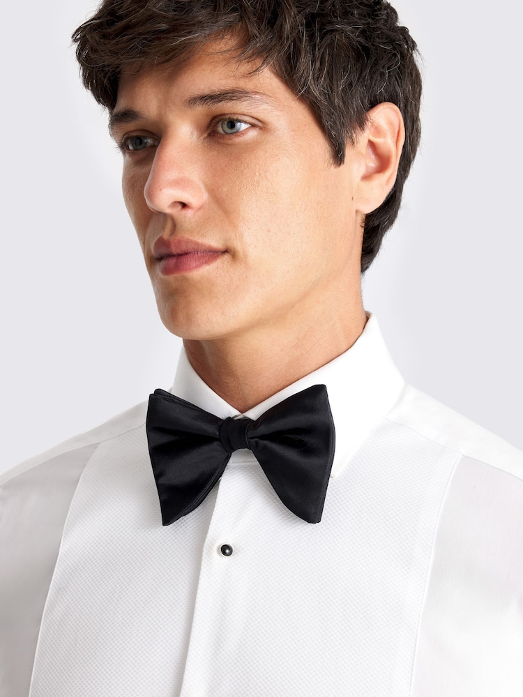 MOSS Black Oversized Bow Tie - Image 1 of 2