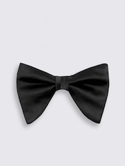 MOSS Black Oversized Bow Tie - Image 2 of 2