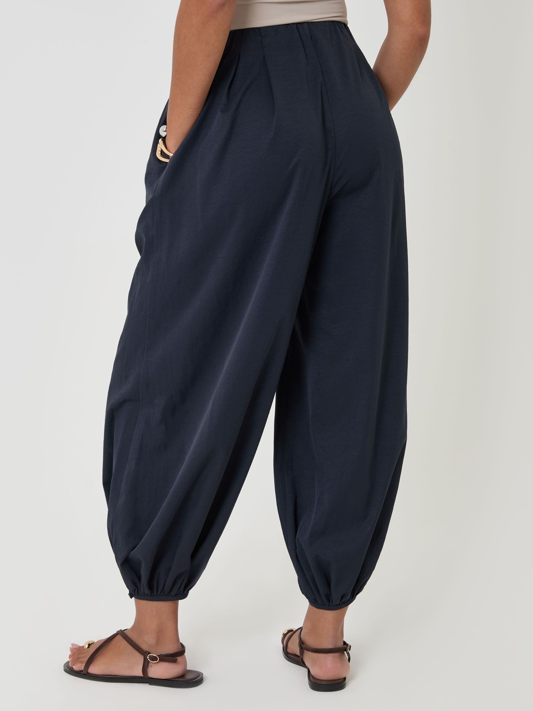 Buy Threadbare Blue Balloon Trousers with Pockets from Next USA