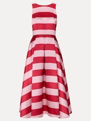 Phase Eight Pink Kiria Satin Dress - Image 2 of 2