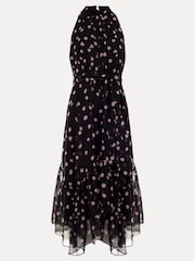 Phase Eight Black Lucinda Spot Dress - Image 6 of 6