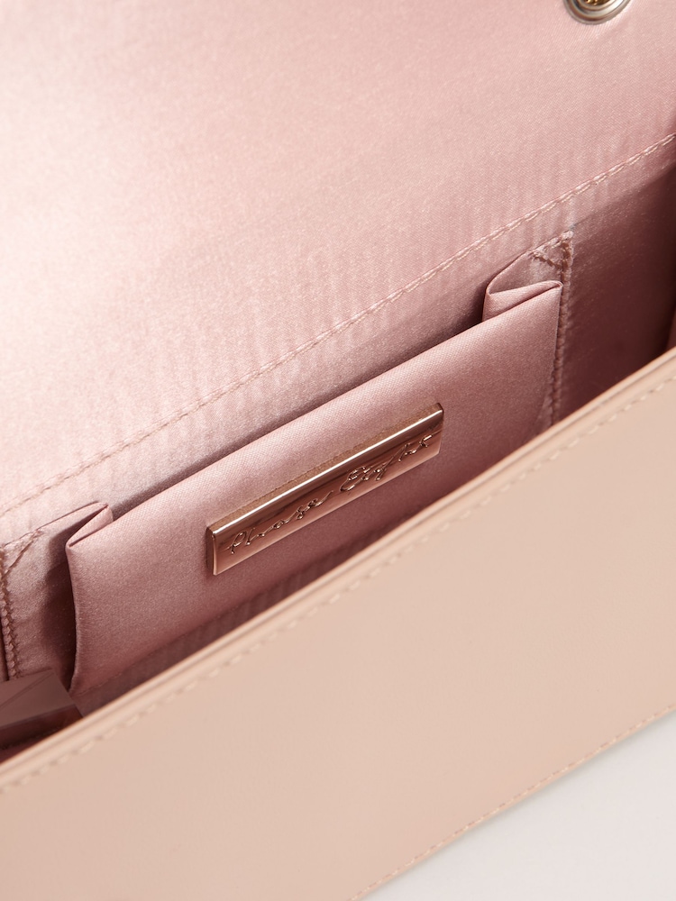 Phase Eight Natural Leather Chain Clutch - Image 5 of 5