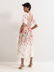 Phase Eight Cream Petite Lovette Dress - Image 2 of 7