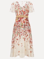 Phase Eight Cream Petite Lovette Dress - Image 7 of 7