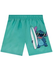 Character Blue Disney Lilo & Stitch Rash Guard And Swim Shorts Set - Image 3 of 5
