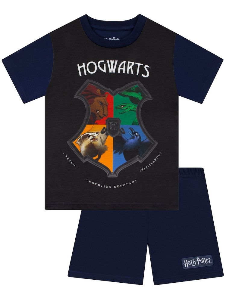 Character Hogwarts Crest Short Sleeve Pyjamas - Imaginea 1 din 11