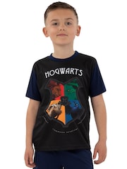 Character Hogwarts Crest Short Sleeve Pyjamas - Imaginea 6 din 11