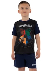 Character Hogwarts Crest Short Sleeve Pyjamas - Imaginea 7 din 11