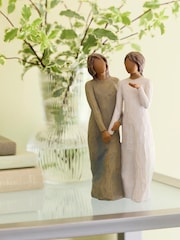 Willow Tree Off White My Sister My Friend Darker Skin Figurine - Image 1 of 6
