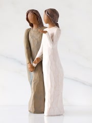 Willow Tree Off White My Sister My Friend Darker Skin Figurine - Image 3 of 6