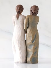 Willow Tree Off White My Sister My Friend Darker Skin Figurine - Image 4 of 6