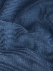 Baker by Ted Baker Blue Cord Jacket, Stripe T-Shirt and Trousers 3 Piece Set - Image 9 of 14