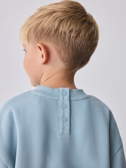 Baker by Ted Baker Blue Sweatshirt and Joggers Set 2 Piece - Image 3 of 12