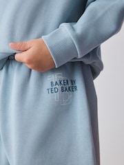 Baker by Ted Baker Blue Sweatshirt and Joggers Set 2 Piece - Image 6 of 12