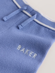 حزمة من 3 قطع من Baker by Ted Baker تيشرت رمادي محبوك بملمس بارز بسحاب أمامي وبنطلونات رياضية - Image 17 of 18
