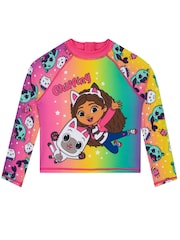 Character Pink Gabbys Dollhouse Swimsuit 2 Piece - Image 7 of 10