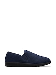 Clarks Blue King Ease Full Slippers - Image 1 of 6