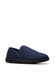 Clarks Blue King Ease Full Slippers - Image 4 of 6
