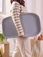 Tutti Bambini Cloud Grey Cushi Mini Baby Changing Mat - Image 4 of 4