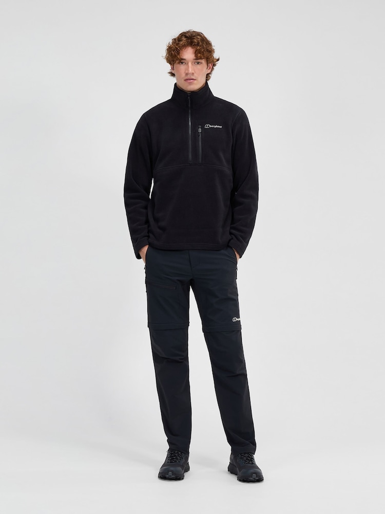 Berghaus Black Prism Half Zip Polartec Fleece - Image 1 of 5 Berghaus Black Prism Half Zip Polartec Fleece - Image 1 of 5