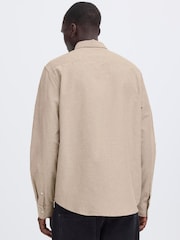 Blend Natural Adas Long Sleeve Oxford Shirt - Image 2 of 8