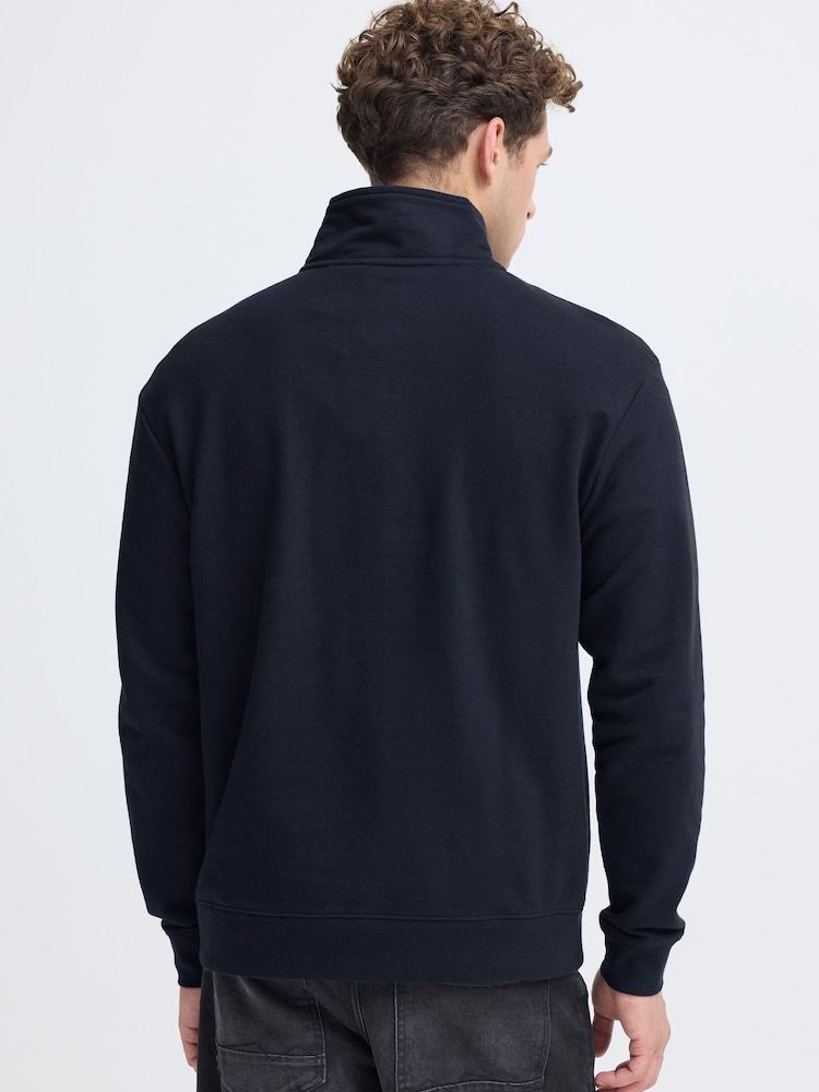 Blend Blue Brody High-Neck Quarter Zip Sweatshirt - Image 2 of 7