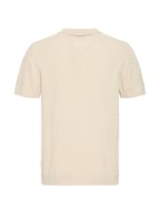 Blend Natural Bray Knit Polo Shirt - Image 7 of 8