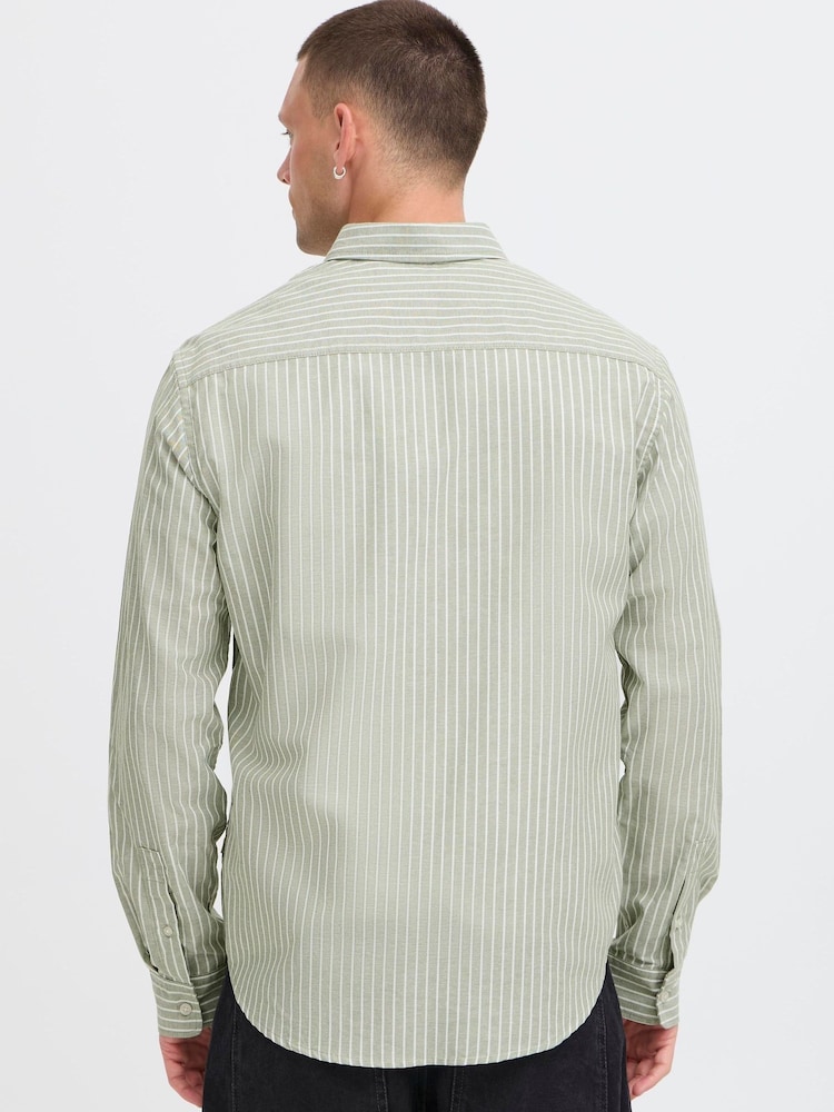 Blend Green Adas Oxford Long Sleeve Shirt - Image 2 of 8