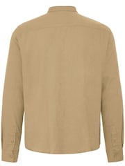 Blend Natural Bobby Long Sleeve Linen Shirt - Image 7 of 8