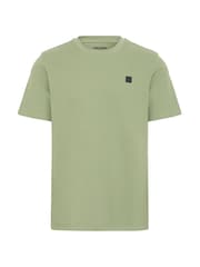 Blend Green Fillip Crew Neck Textured T-Shirt - Image 6 of 8